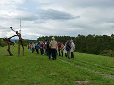 Sankt Crescentius on Tour in der Rhön (Foto: Karl-Franz Thiede)